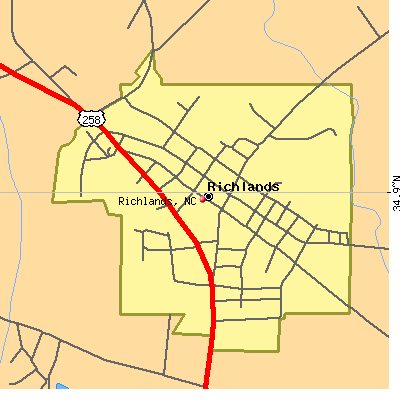 Richlands map