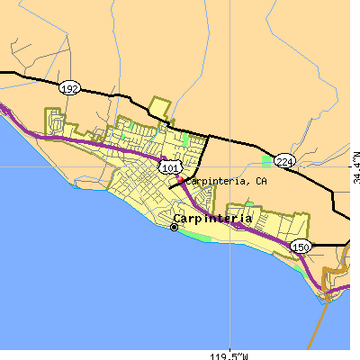 Carpinteria map