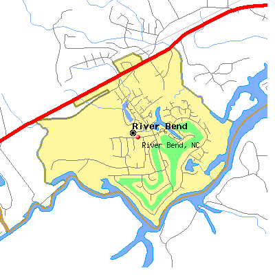 River Bend map