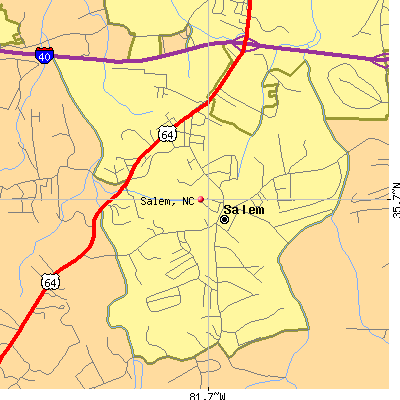 Salem map