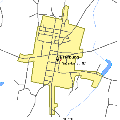 Salemburg map