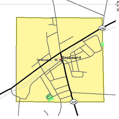 Seaboard map