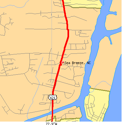 Sea Breeze map