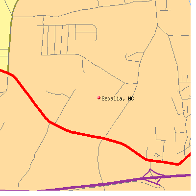 Sedalia map
