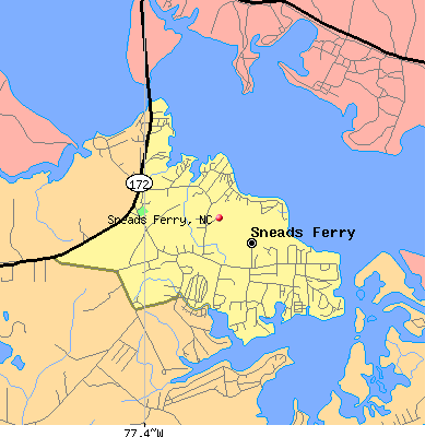 Sneads Ferry map