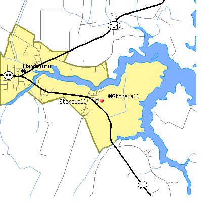 Stonewall map