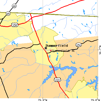 Summerfield map