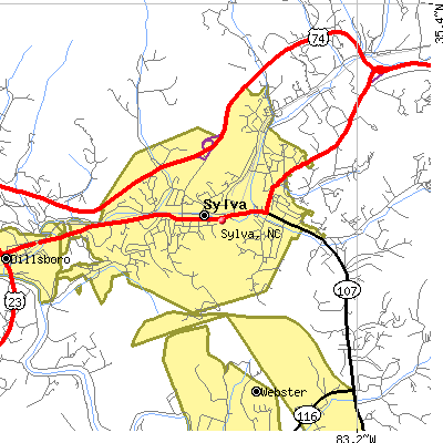 Sylva map