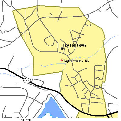 Taylortown map