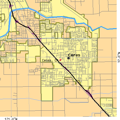 Ceres map
