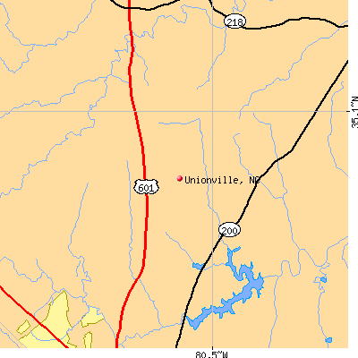 Unionville map