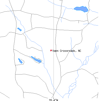 Vann Crossroads map