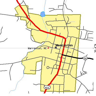 Warrenton map