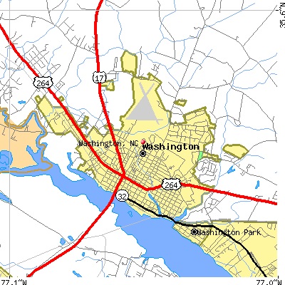 Washington map