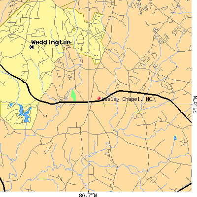 Wesley Chapel map