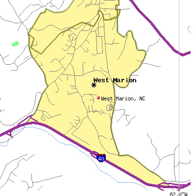 West Marion map