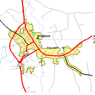 Windsor map