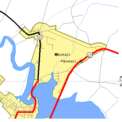 Winfall map