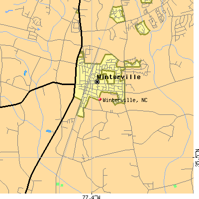 Winterville map