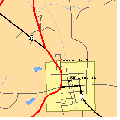 Youngsville map