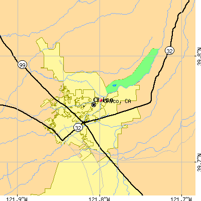 Chico map