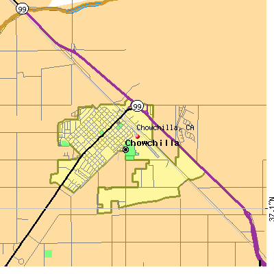 Chowchilla map