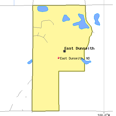 East Dunseith map