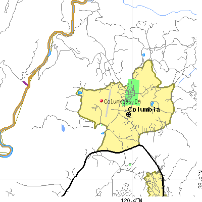 Columbia map