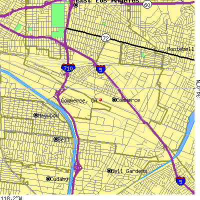 Commerce map