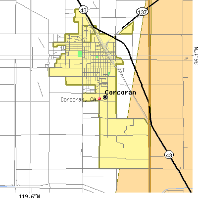 Corcoran map