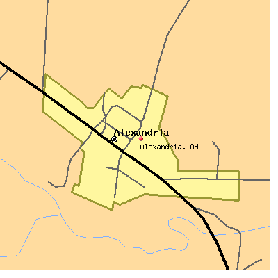 Alexandria map
