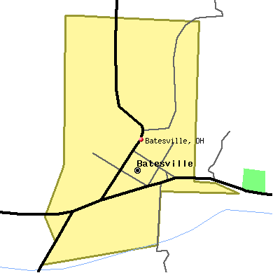 Batesville map