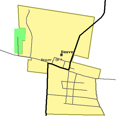Beaver map