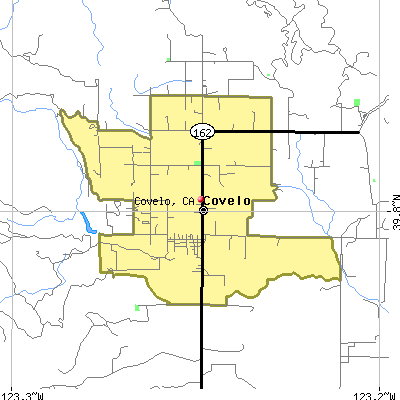 Covelo map