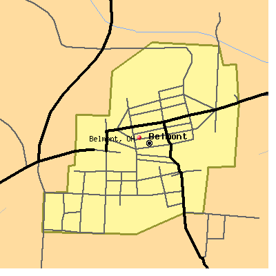 Belmont map