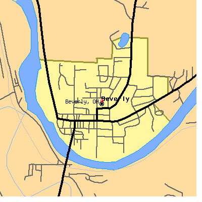 Beverly map