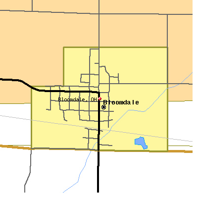 Bloomdale map