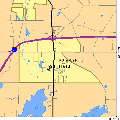 Brimfield map