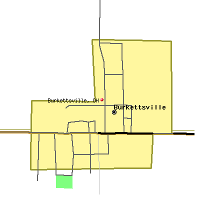 Burkettsville map