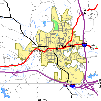 Cambridge map