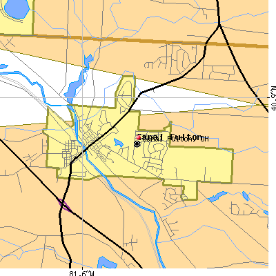Canal Fulton map