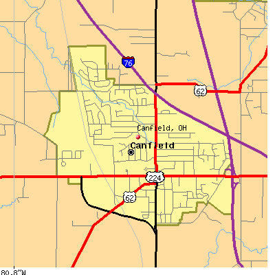 Canfield map
