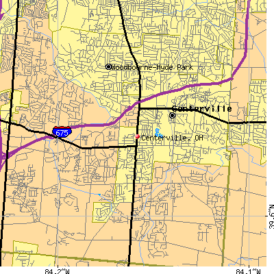 Centerville map