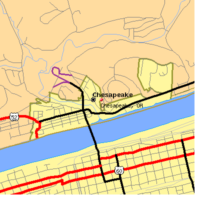 Chesapeake map
