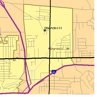 Churchill map