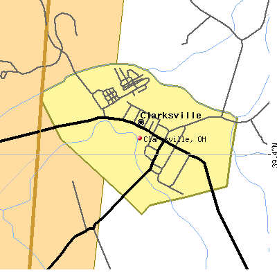 Clarksville map