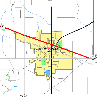 Clyde map