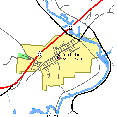 Coolville map