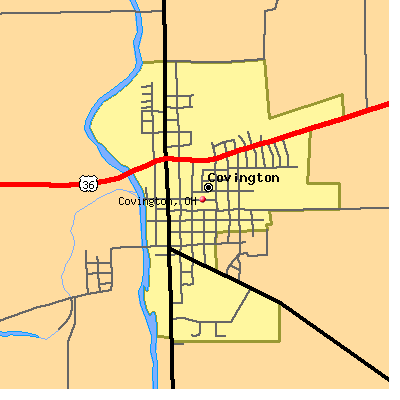 Covington map