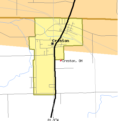 Creston map